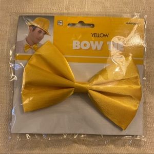 NWT Yellow Costume Bow Tie